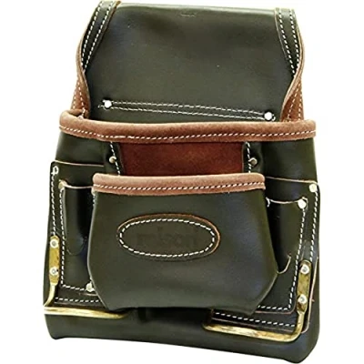 Image of Rolson 68876 Oil Tan Single Leather Tool Pouch