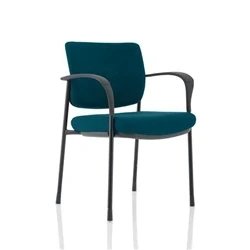 Image of Brunswick Deluxe Black Frame Bespoke Colour Back Seat Teal With Arms