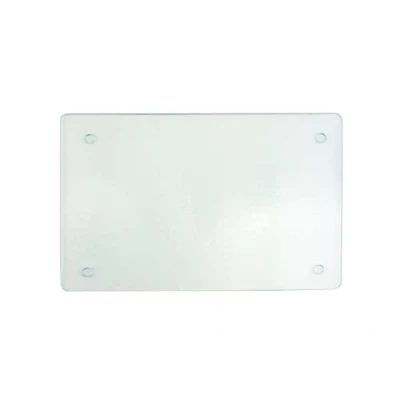Image of Clear Glass Textured Worktop Protector 28 x 19cm