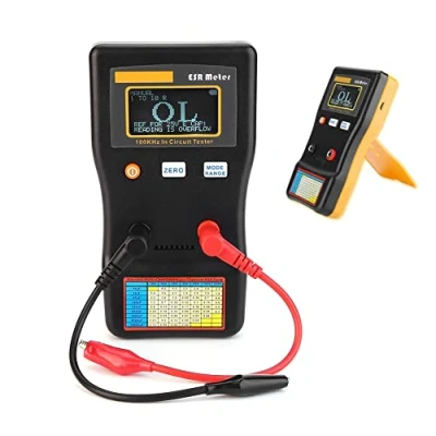 Image of Capacitance Meter, MESR 100 ESR Resistance Meter Auto Ranging In Circuit Tester
