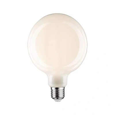 Image of Paulmann 28627 LED Filament lamp G125 7 watts Classic dimmable Opal 2700 K Warm White E27