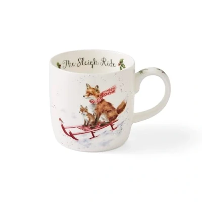 Image of Wrendale Designs by Hannah Dale Sleigh Ride Mug