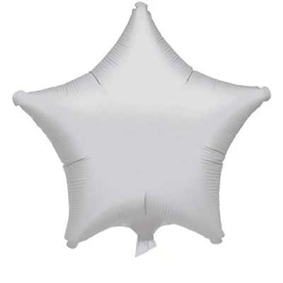 Image of amscan 3057601 SD S:Metallic Silver Star