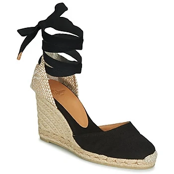 Image of Castaner CARINA women&#039;s Espadrilles / Casual Shoes in Black