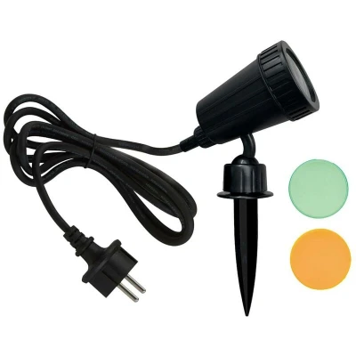 Image of ELC Marleska ground spike light, aluminium, black, IP44