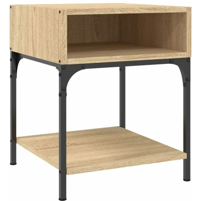 Image of vidaXL Bedside Table Sonoma Oak 40x41x50 cm Engineered Wood