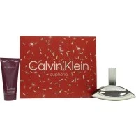 Image of Calvin Klein Euphoria Gift Set 100ml EDP + Body Lotion