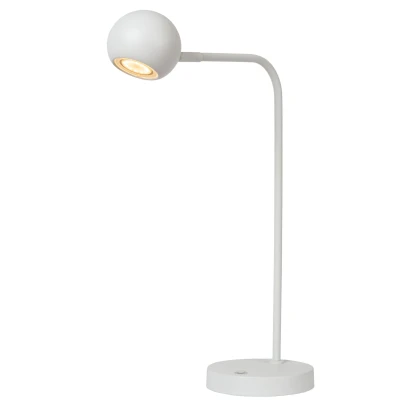 Image of Comet Modern Rechargeable Floor reading lamp Battery LED Dim. 1x3W 2700K 3 StepDim White