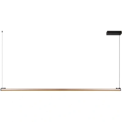Image of Premium Braga Pendant light LED Dim. CCT 1x36W 2700K/4000K Coffee