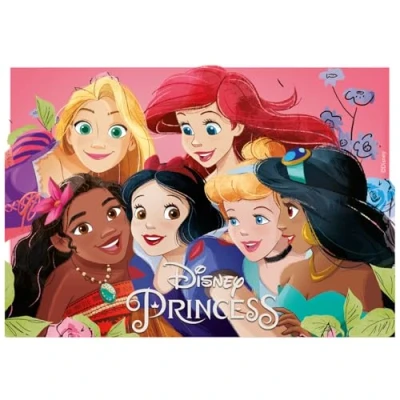 Image of Dekora, Princess Disney, Edible Cake Topper, Children&#039;s Birthday Decoration, Icing A5