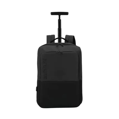 Image of BestLife Travel Trolley Bag with USB Connector BT 3401BK 1