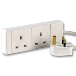 Image of Cable Core 2 Socket Gang Power Cord Extension 15 meters