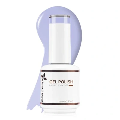 Image of Nicedeco Gel Nail Polish, 15ml UV/LED Soak Off Polish Art Manicure Pedicure, Salon &amp; Home Use Long Lasting Easy to Apply 258
