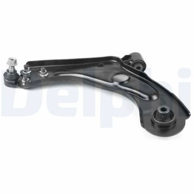Image of 9678311380, 9807914280, 9846329780 Suspension Arm DELPHI TC4365 with ball joint Left, Lower, Front Control Sheet Steel PEUGEOT: 308 II Hatchback