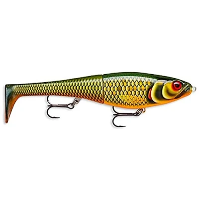 Image of Rapala Unisex Adult X Rap Peto Fishing Lure Artificial Bait with Soft Fishtail Freshwater Spinning Running Depth 0.5 1m 14 cm Made in Estonia Scaled Roach, / 39 g