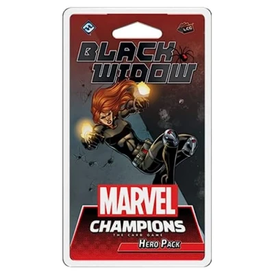Image of Fantasy Flight Games Marvel Champions: Hero Pack: Black Widow Card Game 1 to 4 Players Ages 14+ 40 70 Minutes Playing Time