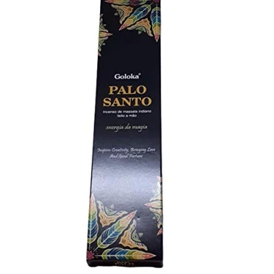 Image of Puckator Goloka Incense Sticks Palo Santo Scented Spiritual Insensé Zen Meditation Gifts Organic Insense Insencesticks Rituals Fragrance 12