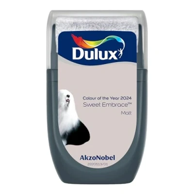Image of Dulux Walls &amp; Ceilings Tester Paint Sweet Embrace 30ML