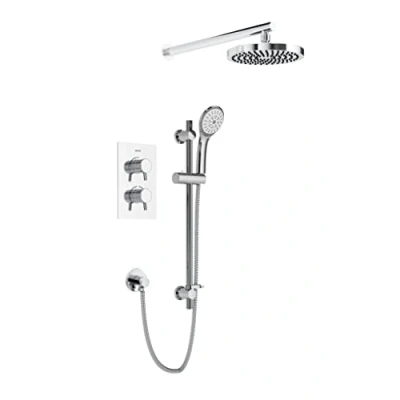 Image of Bristan SHWR PK2 Complete Prism, Chrome, Shower w/Kit 2