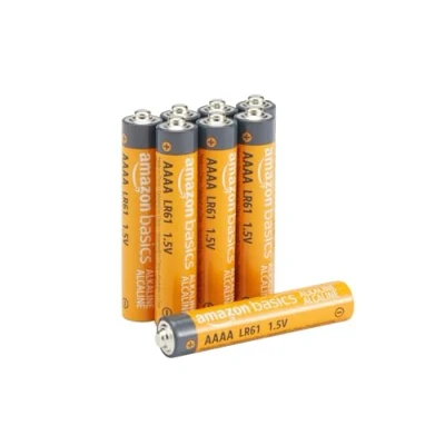Image of Amazon Basics AAAA 1.5 Volt Everyday Alkaline Batteries Pack of 8 (Appearance may vary)
