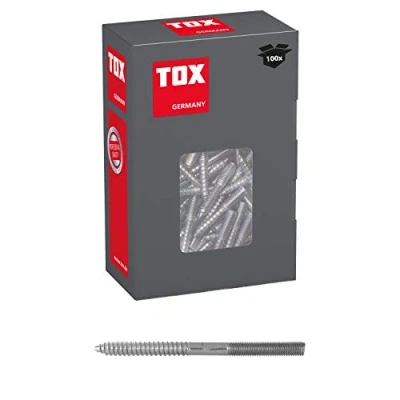 Image of TOX hanger bolt Boltix M8 x 80 mm, 100 pieces, 09510153