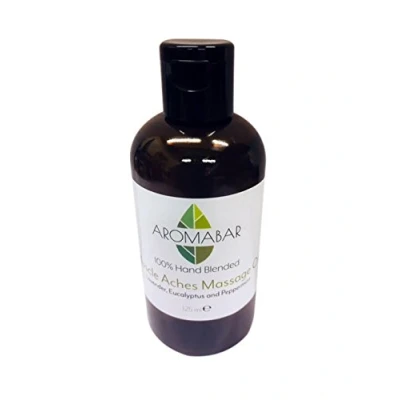 Image of Muscle Aches &amp; Pains Massage Oil 125ml Pre Blended 100% Natural Ingredients