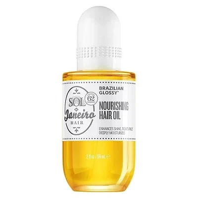Image of Sol de Janeiro Brazilian Glossy Nourishing Anti Frizz Hair Oil 60ml