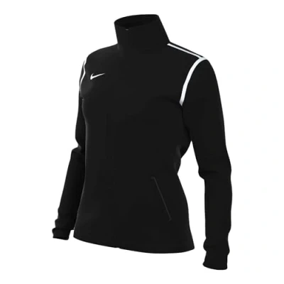 Image of Nike FJ3024 010 W NK DF PARK20 TRK JKT K R Jacket Women&#039;s BLACK/WHITE/WHITE Size L
