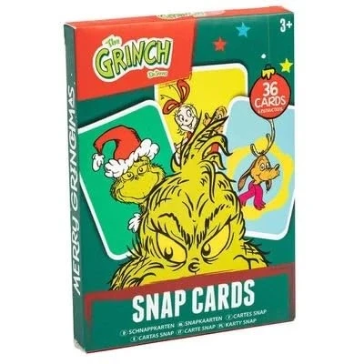 Image of RMS International The Grinch Snap Cards (Pack of 36 Cards)