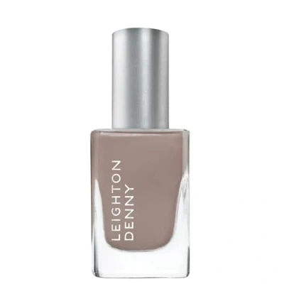 Image of LEIGHTON DENNY Supermodel Nail Polish, High Performance Colour, Brown Varnish 12ml