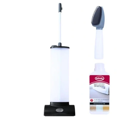 Image of Ewbank Carpet Cleaning Kit Compact Shampooer, Portable Stain Remover Brush, and Solution Shampoo 250 265, Rugs, Carpets, Car Interior
