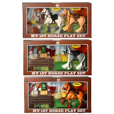 Image of Padgett Bros My 1st Horse Play Set, 30106, Medium, Brown