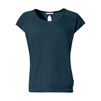 Image of VAUDE Women&#039;s Skomer T Shirt Iii, Shore Blue, 48 (EU)
