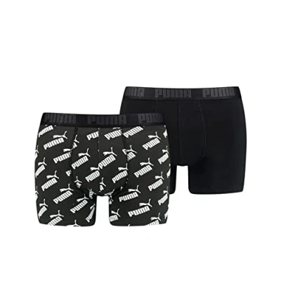 Image of PUMA Men&#039;s BOXER, Black, M (pack of 2)