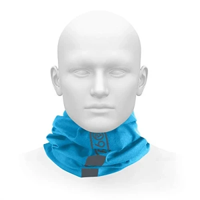 Image of Proviz REFLECT360 Reflective Breathable Unisex Windproof Multi Functional Neck Warmer Gaiter Hi Visibility, Blue