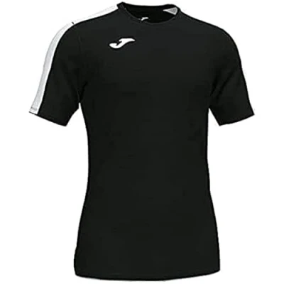 Image of Joma Academy Men&#039;s Short Sleeve Game T Shirt Black White