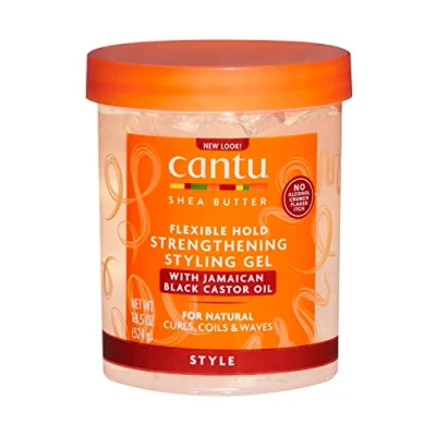 Image of Cantu Strengthening Styling Gel with Jamaican Black Castor Oil 524g