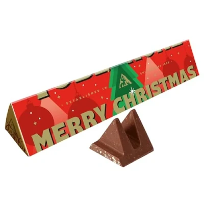 Image of Toblerone Christmas Gift Chocolate Bar Large 360g