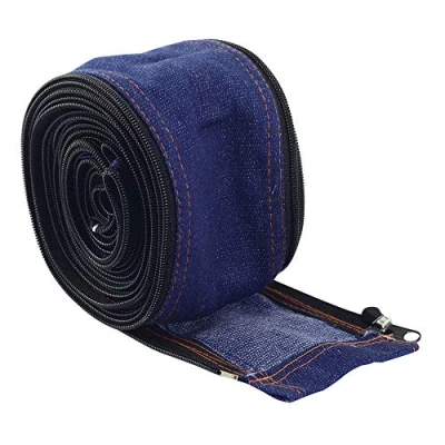 Image of RIVERWELD TIG Welding Torch Cable Cover Cowboy Zipper Jacket 7.5 Meters Length