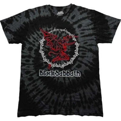 Image of Black Sabbath Red Henry Official Tee T Shirt Mens Unisex (X Large)