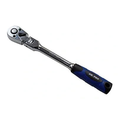 Image of US PRO Tools 3/8&quot; DR Flexible Head Ratchet Socket Wrench 5166