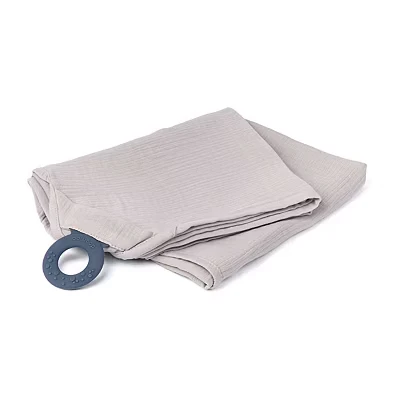 Image of Doomoo Mom n Play 100% Organic Cotton Muslin Nursing Cape Cover Almond