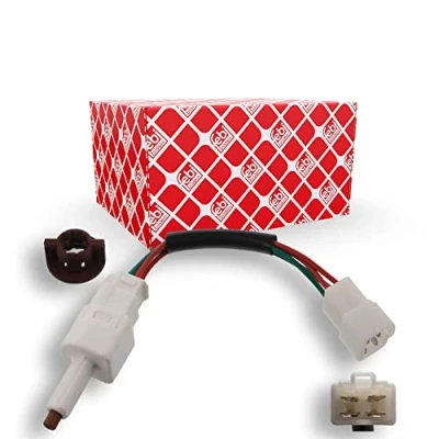 Image of 009204038, 009209772, 04706296, 09204038, 09209772 Brake Light Switch FEBI BILSTEIN 38636 Electric with pressure plate SUZUKI: Jimny Off Road