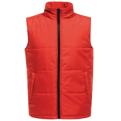 Image of Regatta Mens Access Insulated Bodywarmer Red Size Small