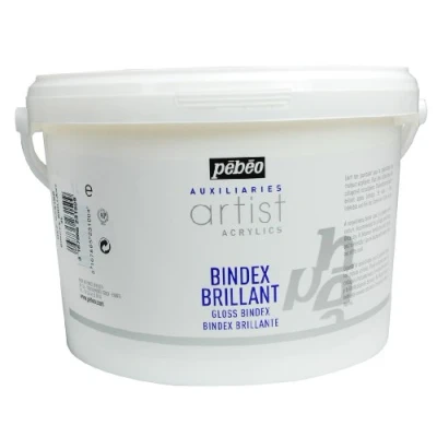 Image of Pebeo 523150 4 Litre Gloss Bindex, Transparent