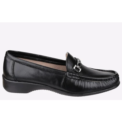 Image of Cotswold Barrington LEATHER Womens Black Size UK 3