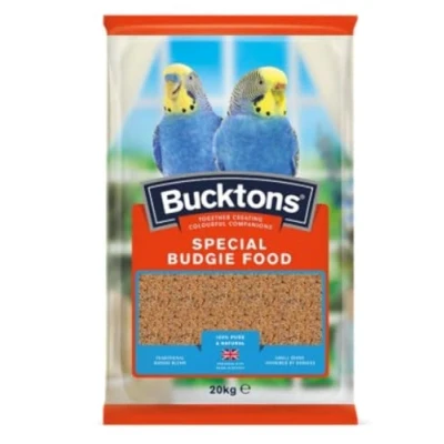 Image of Bucktons Budgie Special 20kg Clear