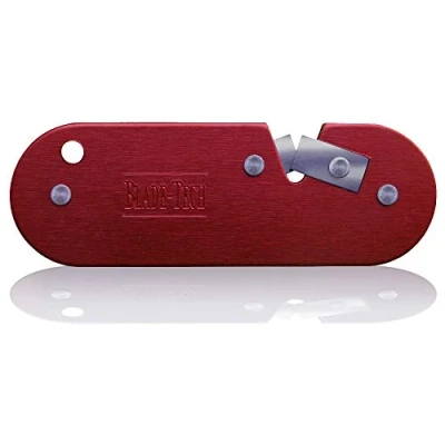 Image of Blade Tech Classic Knife &amp; Tool Sharpener Medic in Red with Pouch
