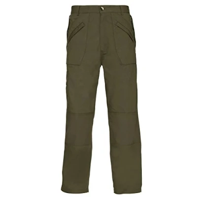 Image of Champion Wenlock Mens Classic Lightweight Poly Cotton Chino Trouser Olive 46W / 31L