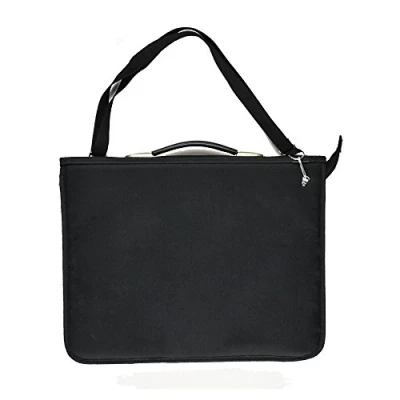 Image of Arpan Delux A3 Portfolio Presentation Ring Binder Art Storage Case + 10 Clear Punched Pockets